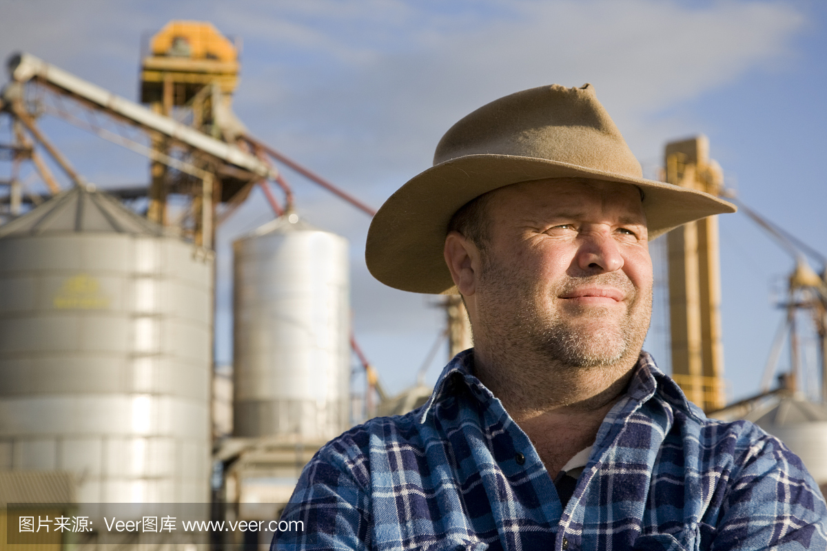 農業工人的肖像