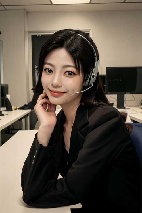 職場芳華 女性客服人物肖像攝影的藝術與意義