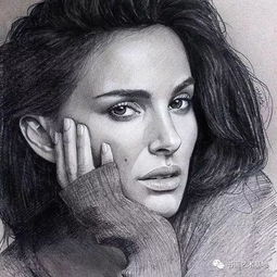 國外素描大師如何創作逼真的明星肖像