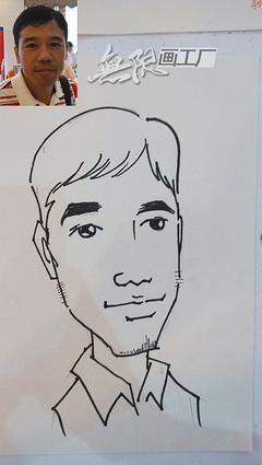 長沙子沐刺青 現場手繪漫畫與肖像速繪的創意盛宴